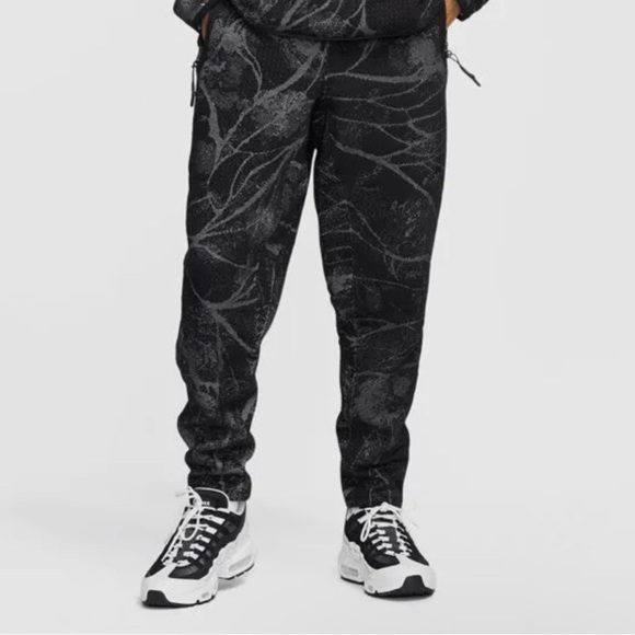 Nike Tech Pack Therma-Fit ADV Pants Mens Size Medium Fleece Black NEW DX8048-010 - Picture 1 of 8